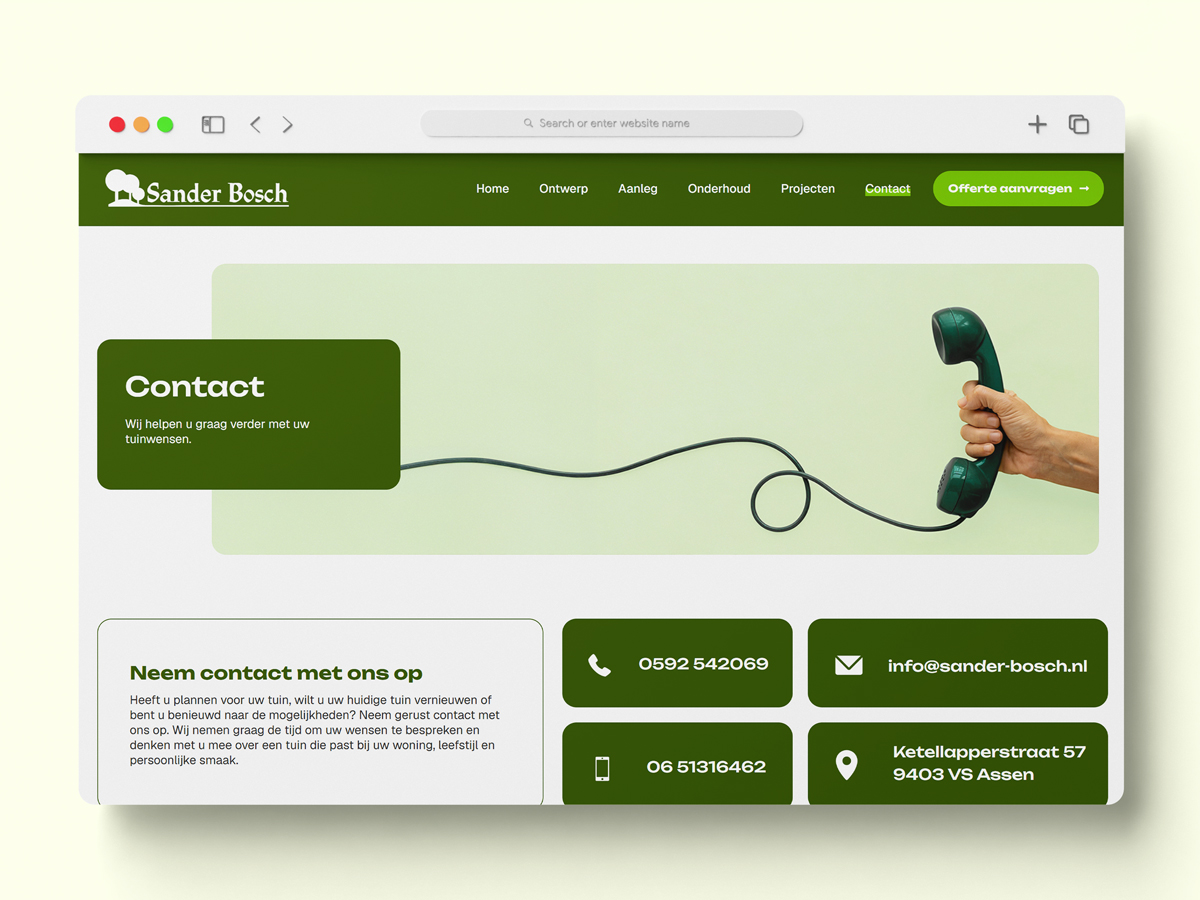 Hoveniersbedrijf Sander Bosch